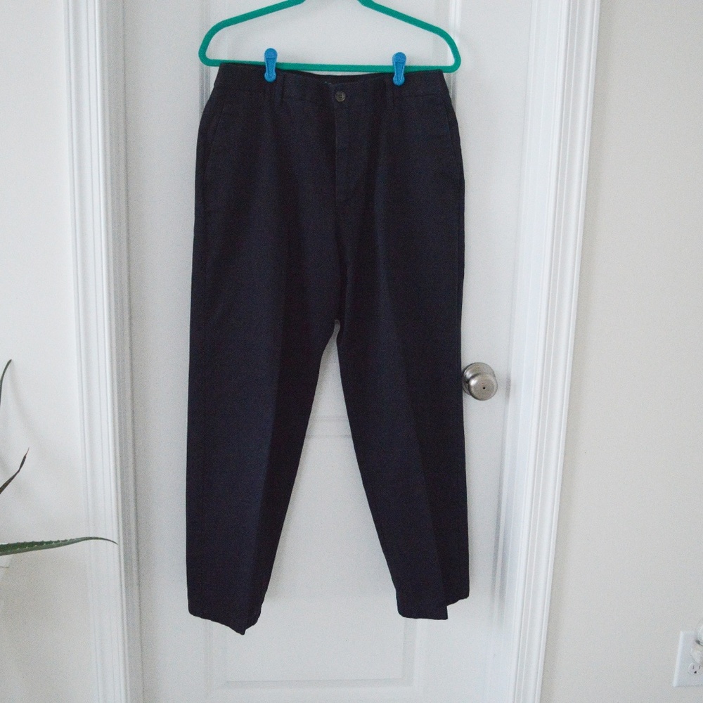 Dockers Classic Fit Navy Khakis Pants 34 x 29